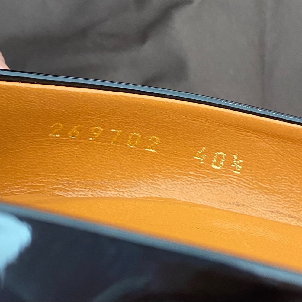 Gucci Betty Black Patent Leather Platform Heels - Picture 8 of 8